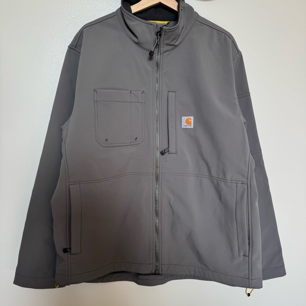 CARHARTT Size XL Gray Rough Cut Jacket 102703